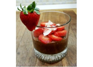 ČOKOLÁDOVÝ PUDING Z CHIA SEMIENOK
