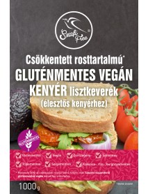 SZAFI FREE MÚČNA ZMES NA BEZLEPKOVÝ VEGÁNSKY CHLIEB SO ZNÍŽENÝM OBSAHOM VLÁKNINY (S DROŽDÍM) 1000 g